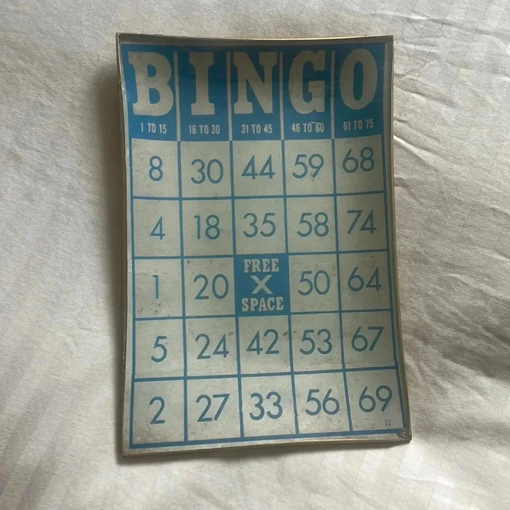 BINGO card plate ring holder‎
